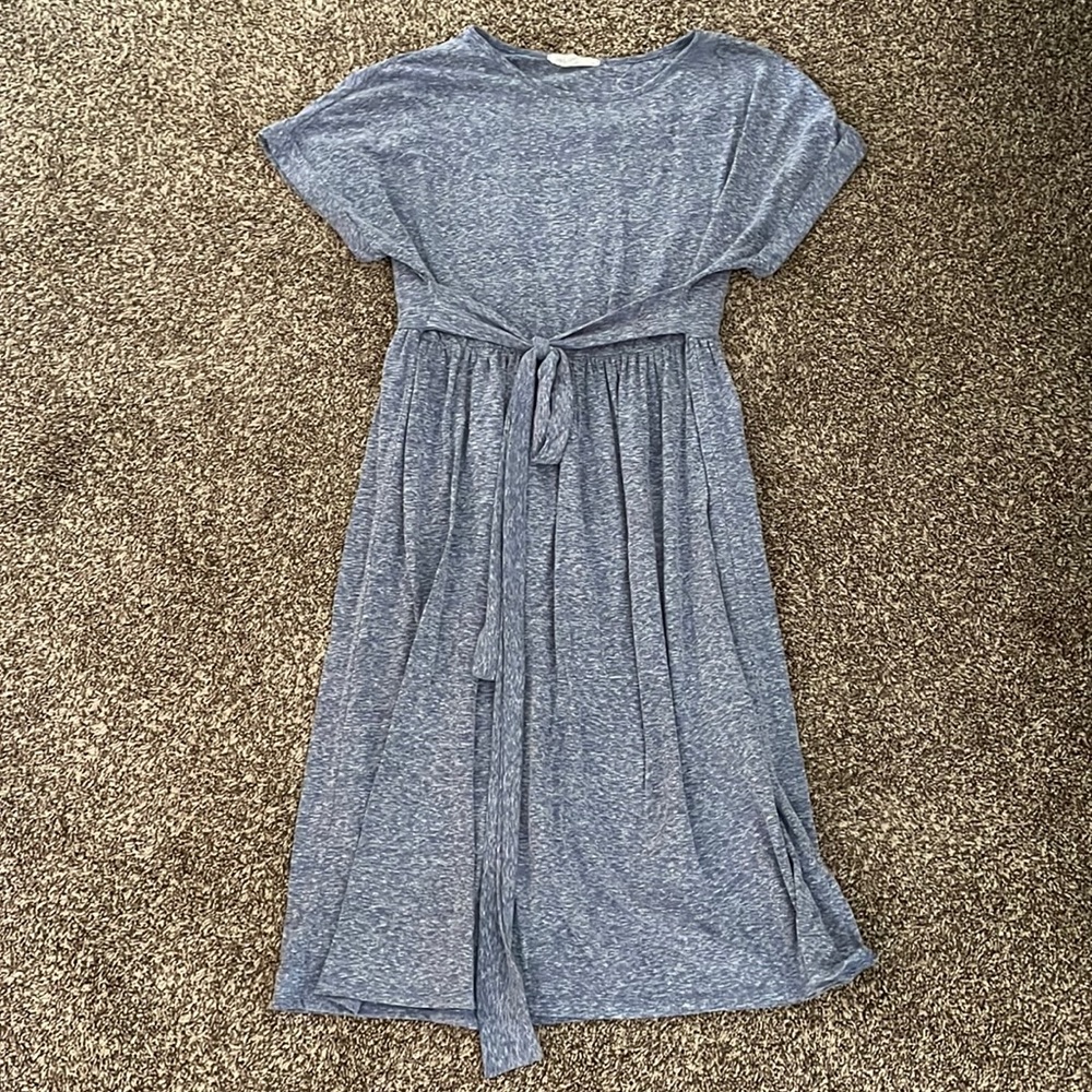 Blue dress